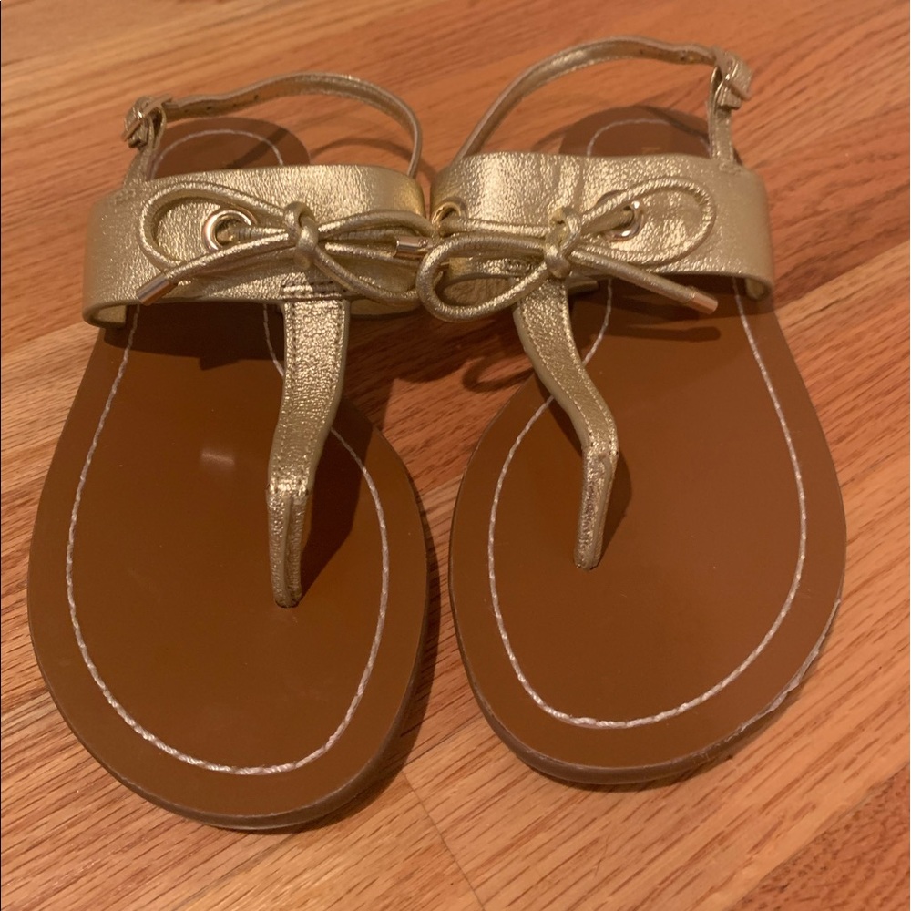 Kate spare gold sandals